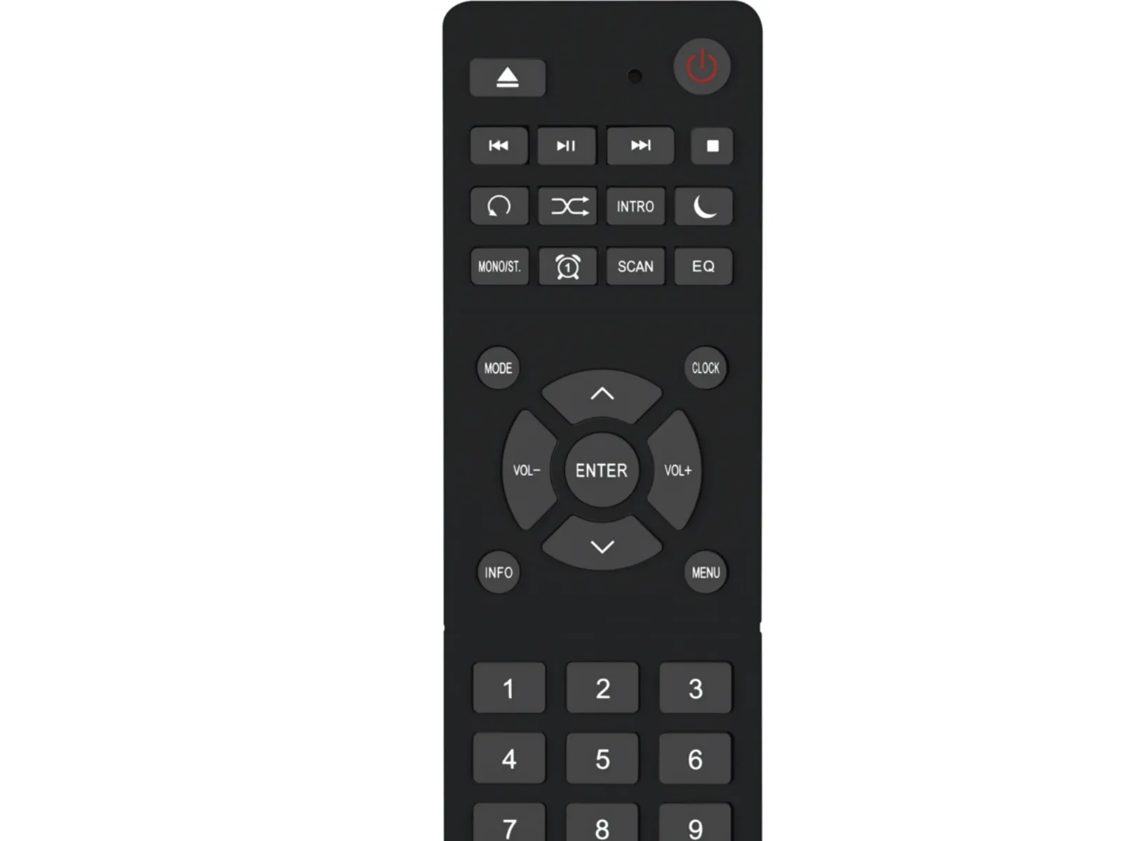 TechniSat DigitRadio 370 CD BT - Audiosystem - 2 x 5 Watt - sort