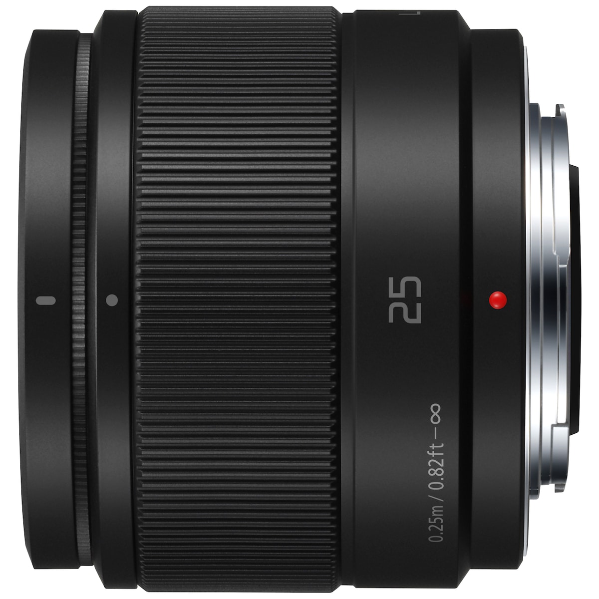 Panasonic Lumix G Vario 25mm ASPH fastobjektiv (sort)