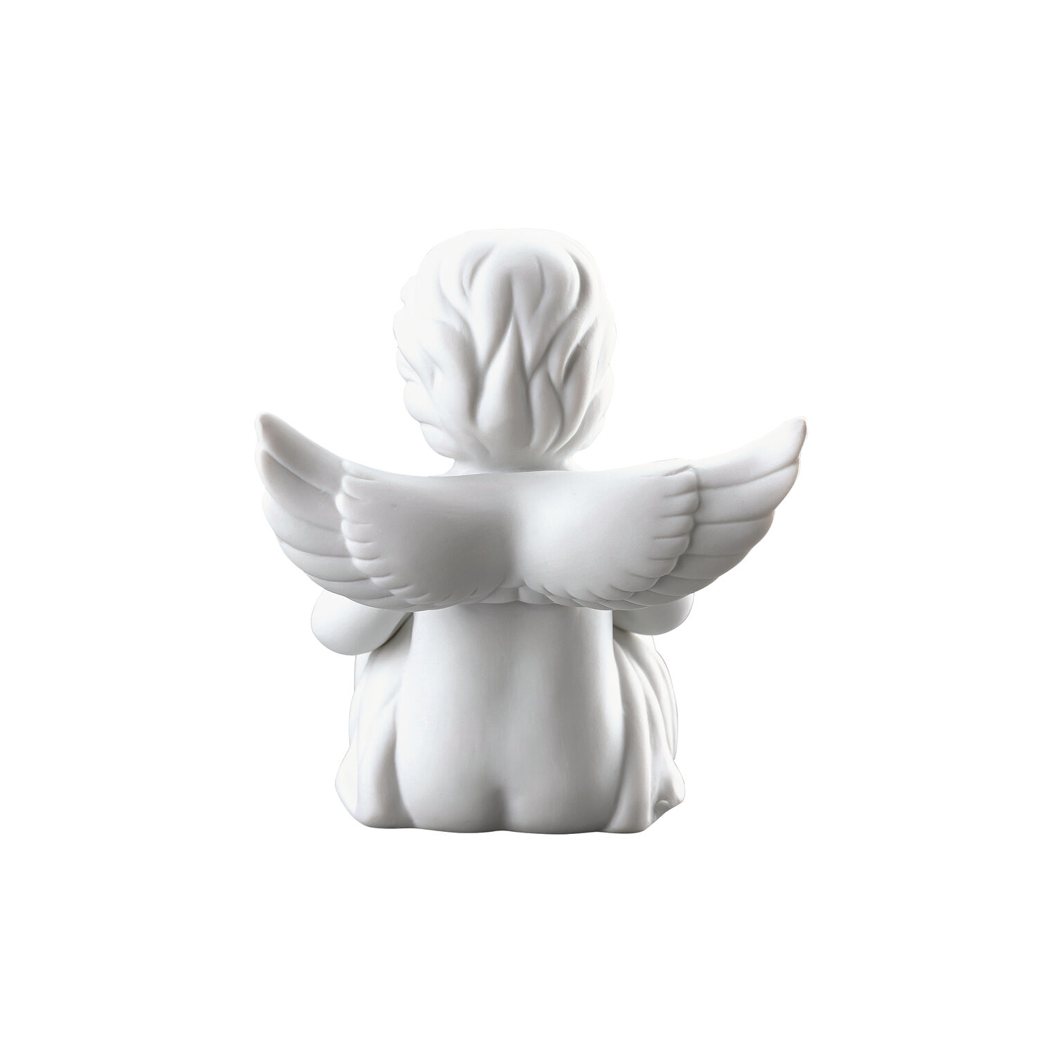 Angels Weiss matt Engel mit Geburtstagskuchen