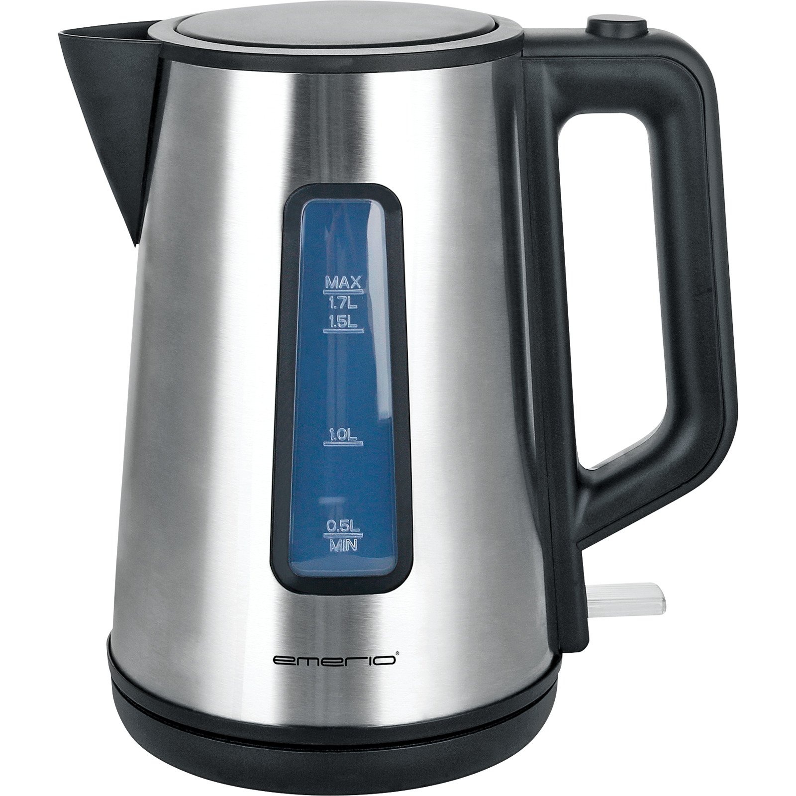 Emerio Wasserkocher Edelstahl 1.7 Liter
