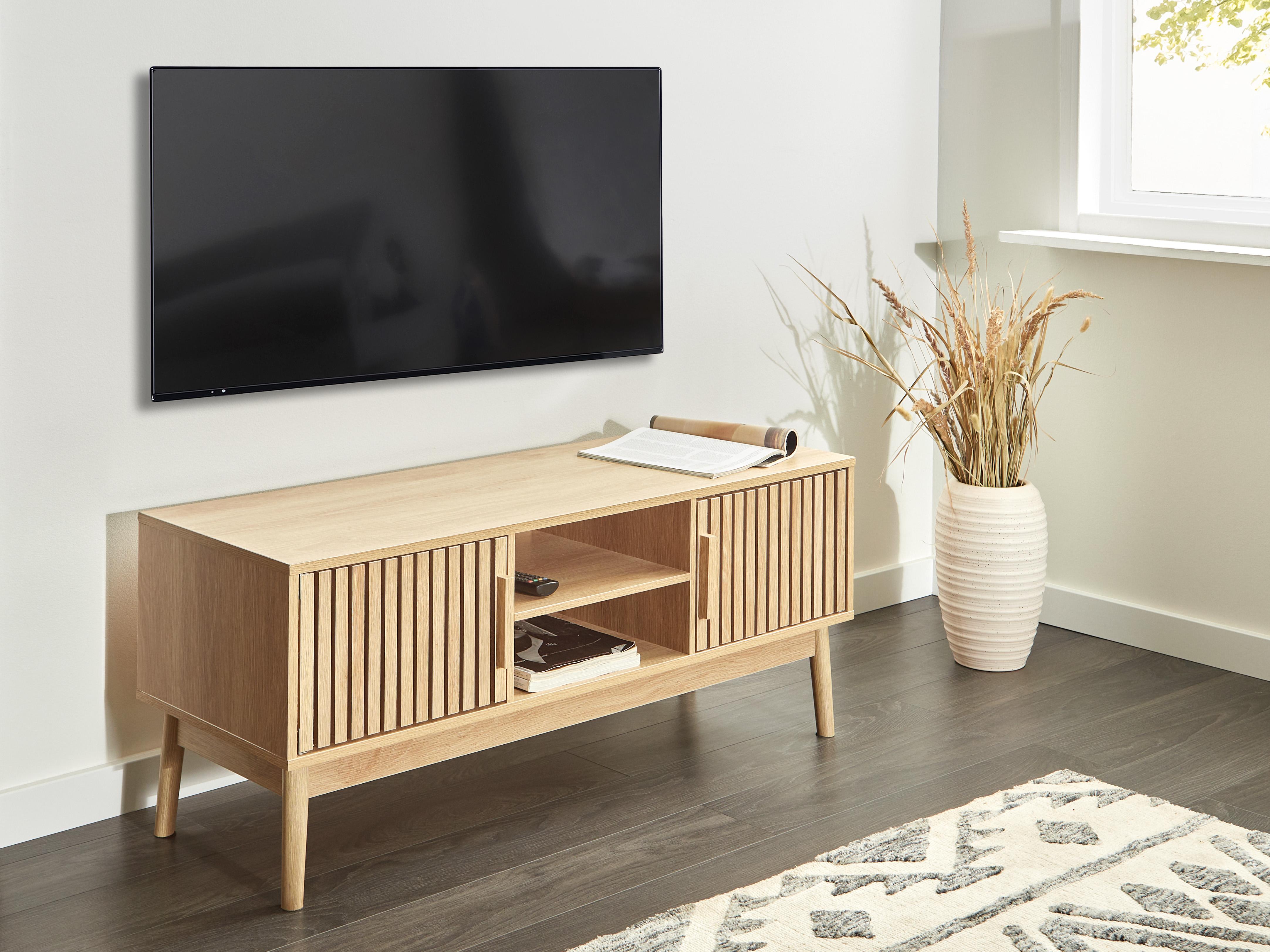 TV-meubel LYNWOOD Lichtbruin