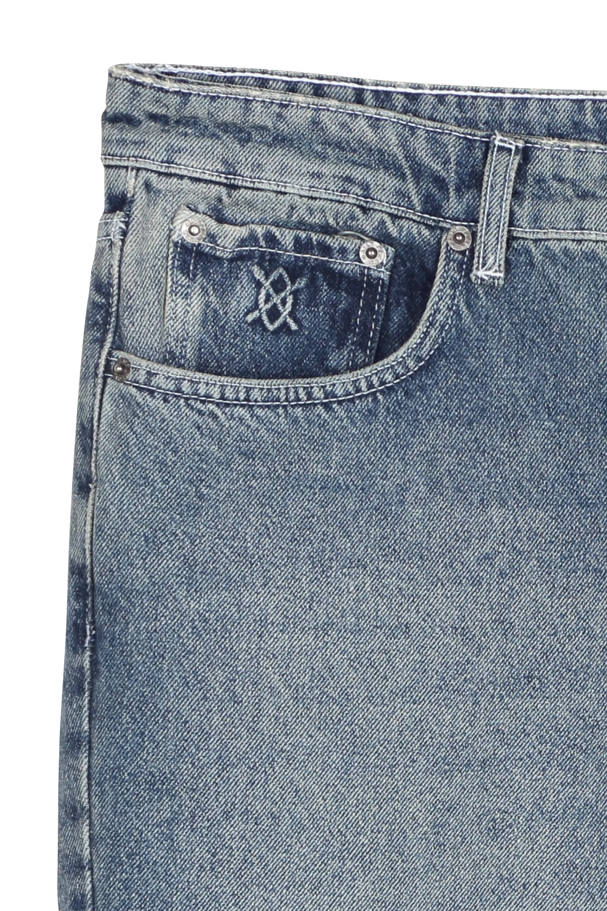 Daily Paper Jean NABIL PANTS Bleu