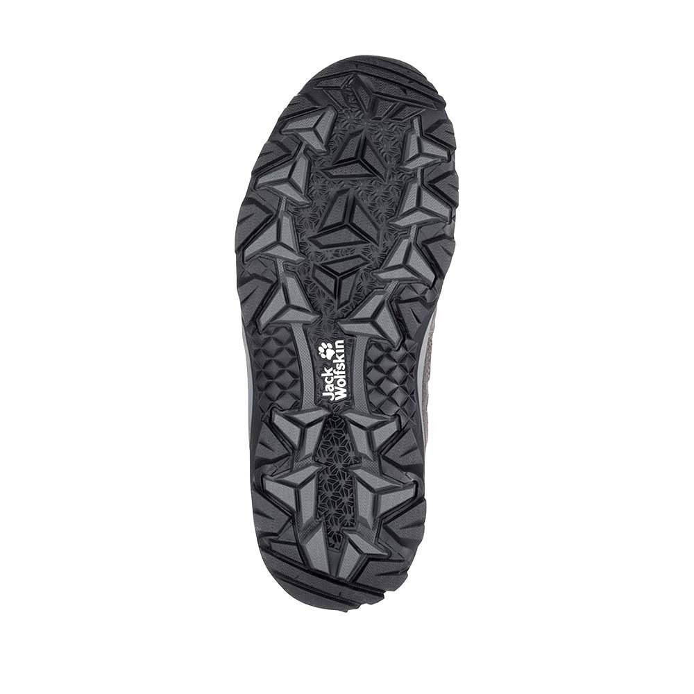 Jack Wolfskin VOJO 3 TEXAPORE MID - Chaussures de randonné Femme dark steel/purple