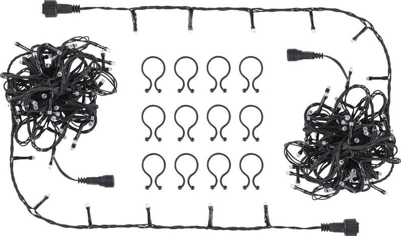 Fairybell - Uitbreidingsset - Lichtsnoeren - Warm Wit - 2 x 5 Meter