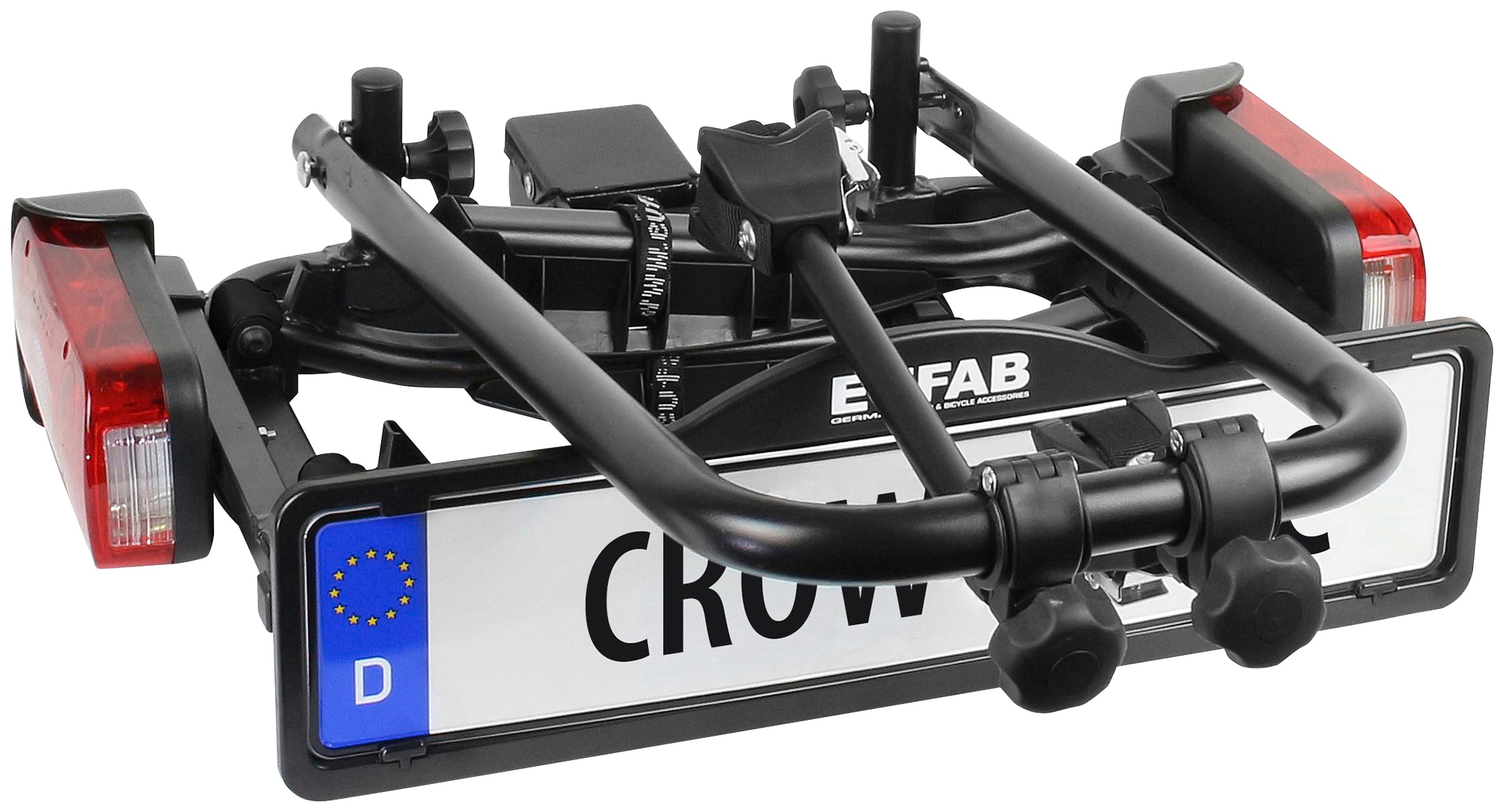 EUFAB Kupplungsfahrradträger »EUFAB 11569 CROW BASIC« E-Bike geeignet