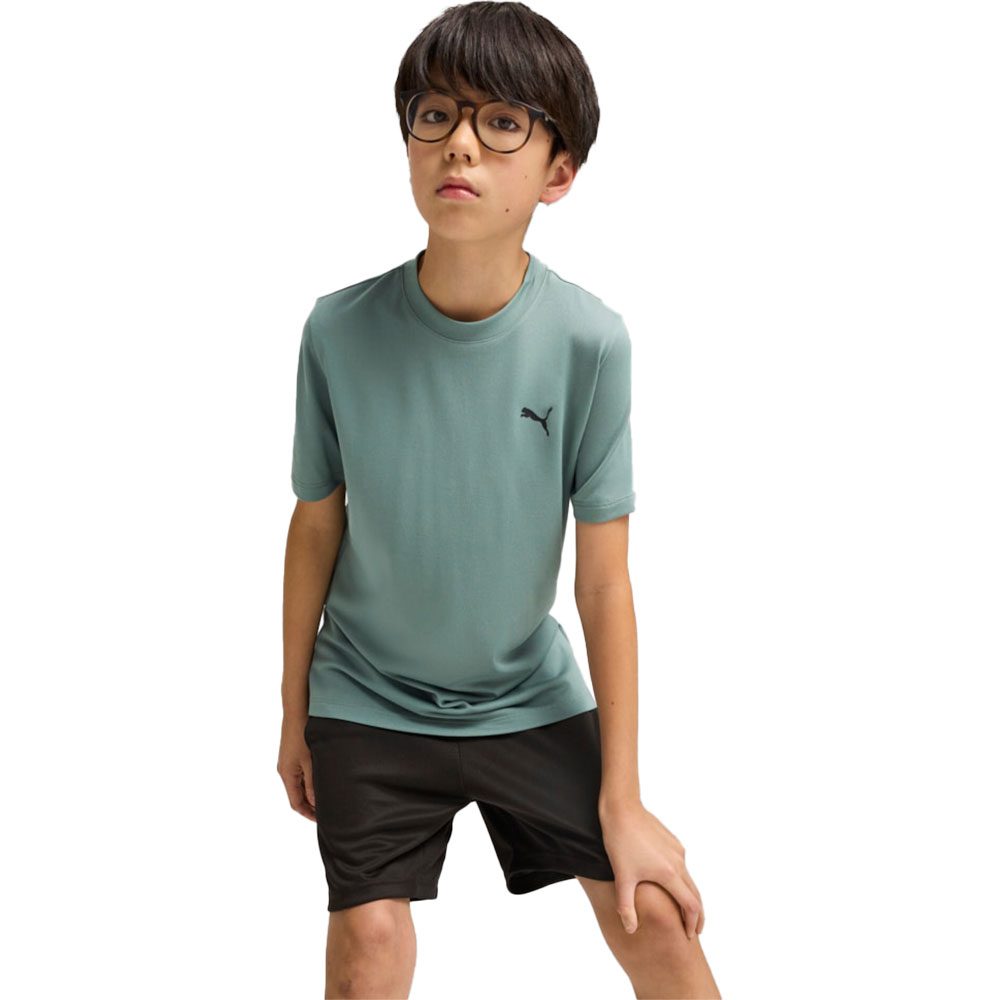 Puma Tad ESS T-Shirt Kinder green moon