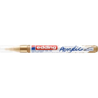 Edding 5300 - Marqueur acrylique - or