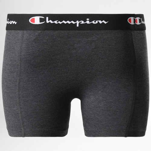 Lot De 4 Boxers U20002 Noir Gris Anthracite Chiné