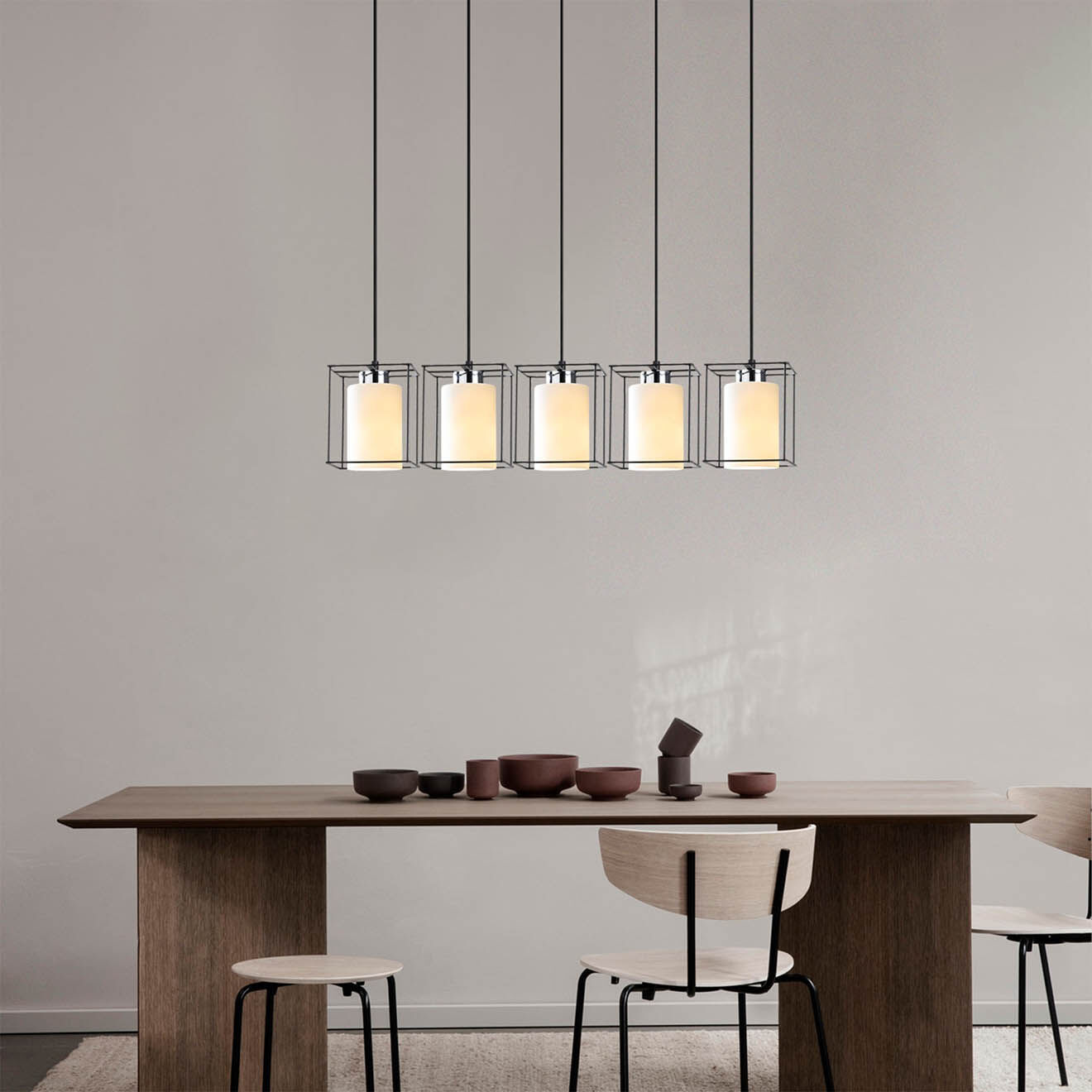 Sheen Suspension Swank noire - 85x113 cm