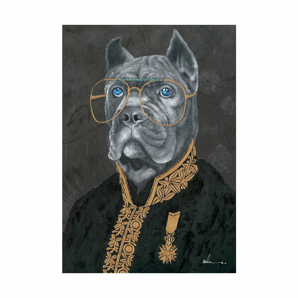 Incado Mixed Media Lærredstryk - General Woof
