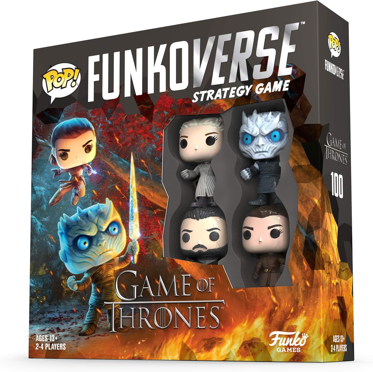 Funko 46060 - Brettspiel - Funkoverse Game of Thrones (englisch) Strategiespiel 2-4 Spieler Boardgame