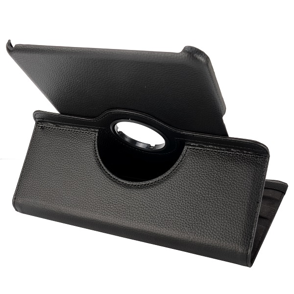 Samsung Galaxy Tab 4 10.1 Flipcase Hülle Ledertasche - Schwarz