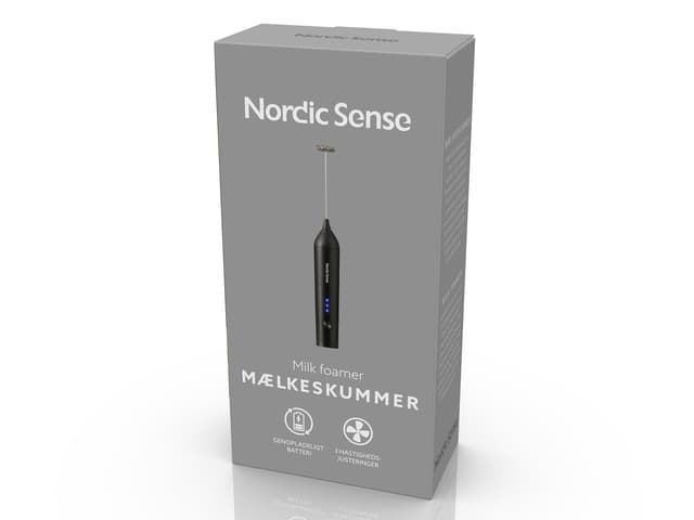 Nordic Sense Mælkeskummer Sort