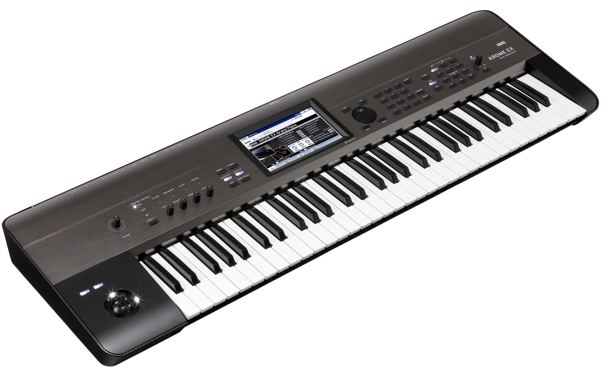 Workstation KROME EX 61<br>Synthesizer Workstation mit 61 Tasten