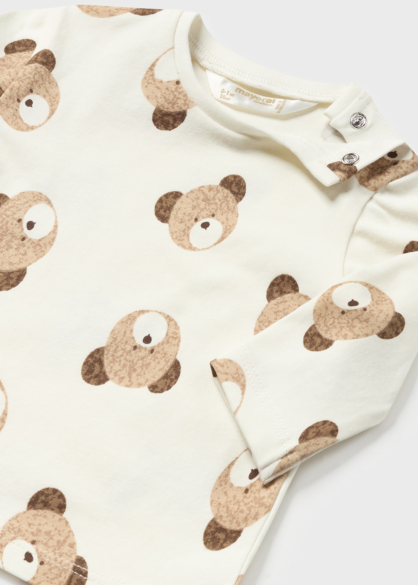 Conjunto de 2 camisetas Better Cotton para recém-nascidos