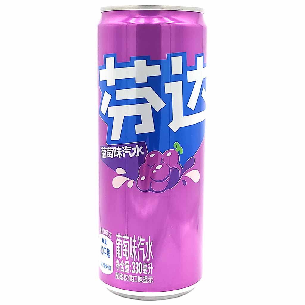 12x Fanta Grape DOSE 0,33L = 3,96 Liter MHD:2.1.25