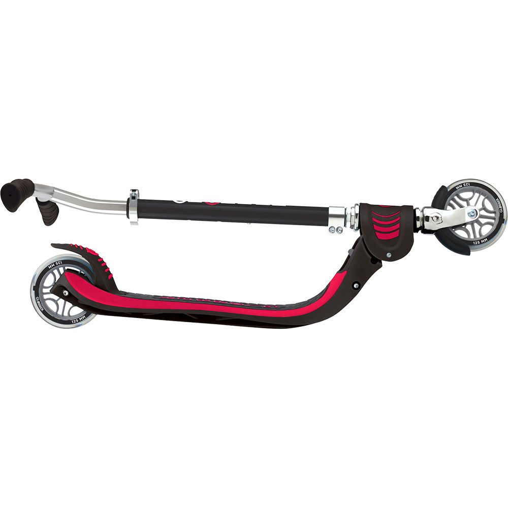 Globber Flow 125 Foldable V2 Scooter Kinder schwarz