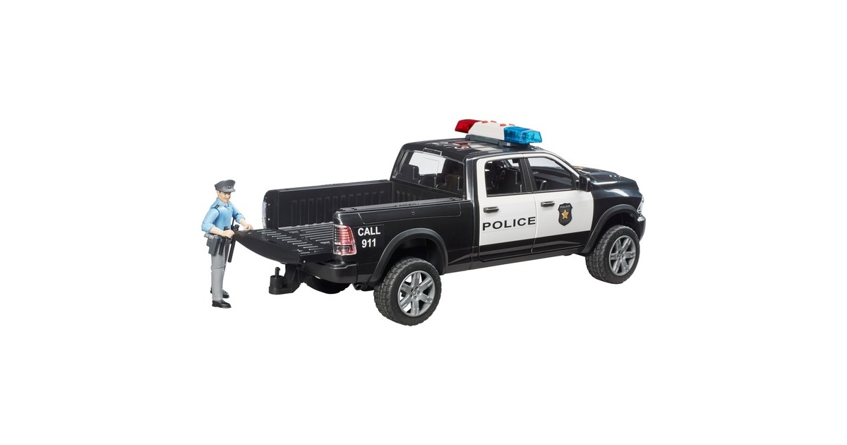 bruderRAM 2500 politie pick-up Modelvoertuig  (02505)
