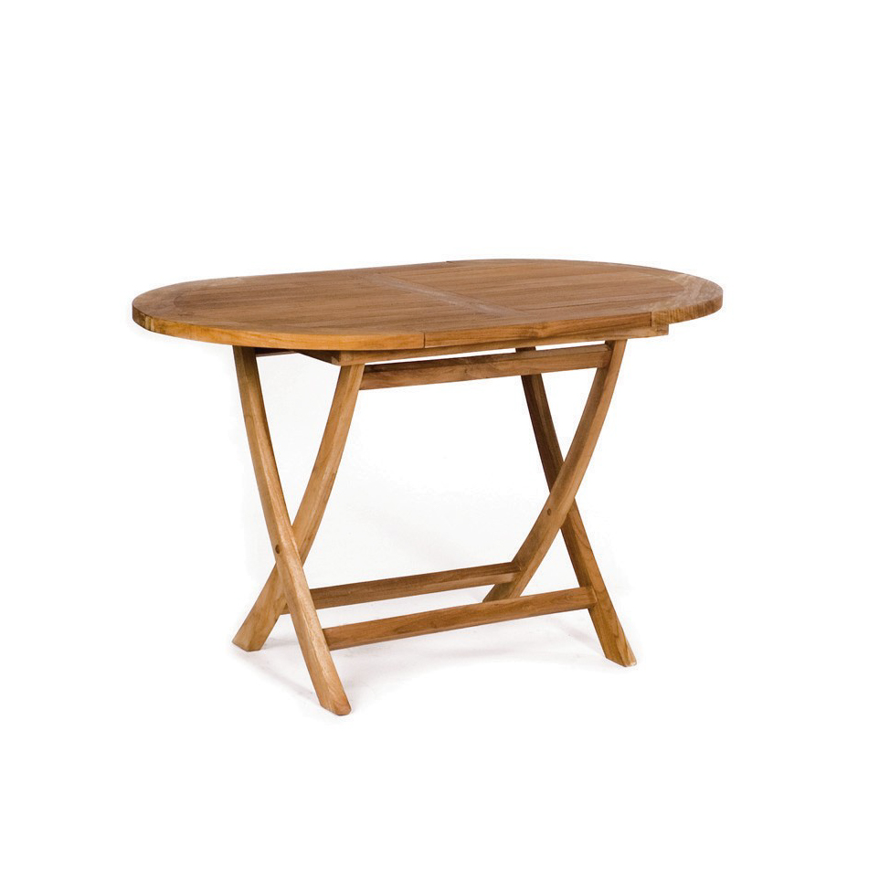 Gartentisch 'Bornholm' aus Teakholz, B 125 cm, L 75 cm, H 75 cm günstig bestellen