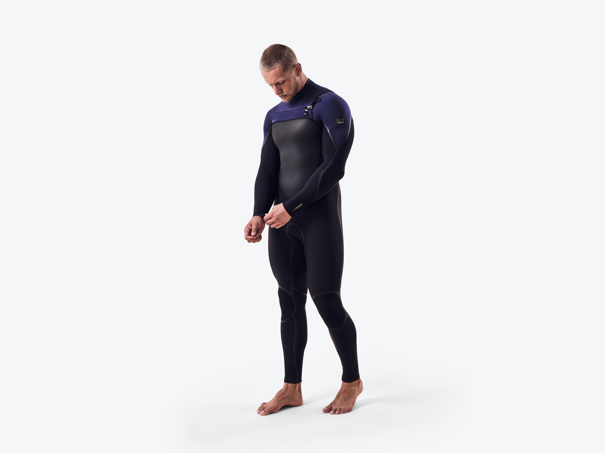O'Neill Psycho Tech Men FZ 5/4  mm BLK / BLK