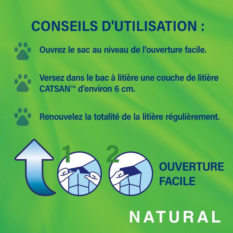 Litière Catsan Natural