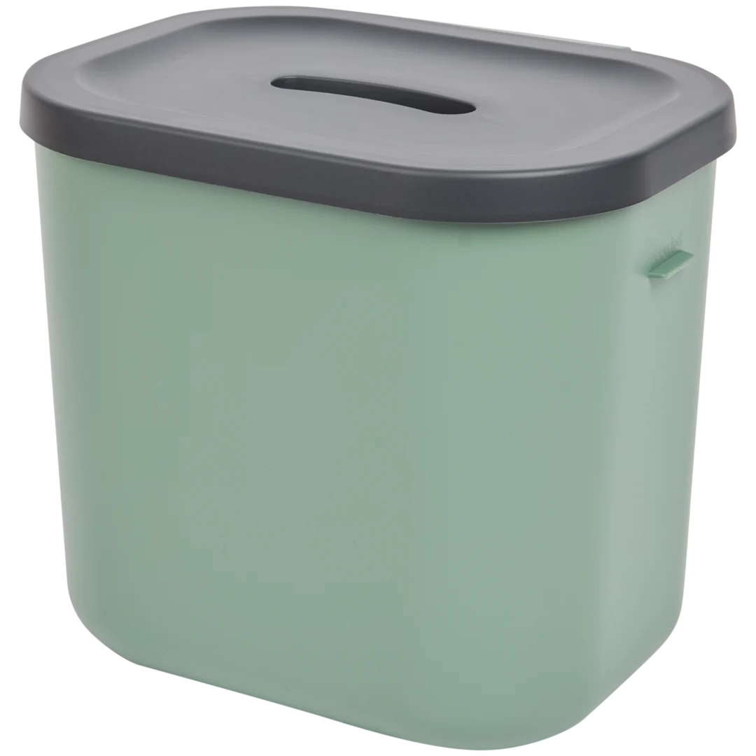 Prullenbak 6 liter | 23,5 x 20 x 21 cm | diverse kleuren