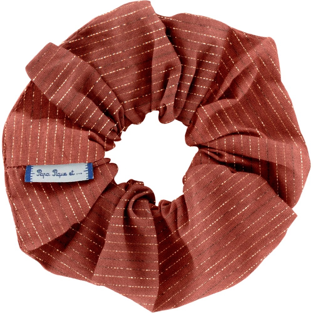 Chouchou Gaze Lurex Terracotta