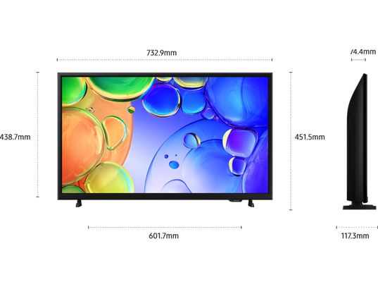 SAMSUNG - TV QLED 80 cm TQ32Q5FAAUXXC