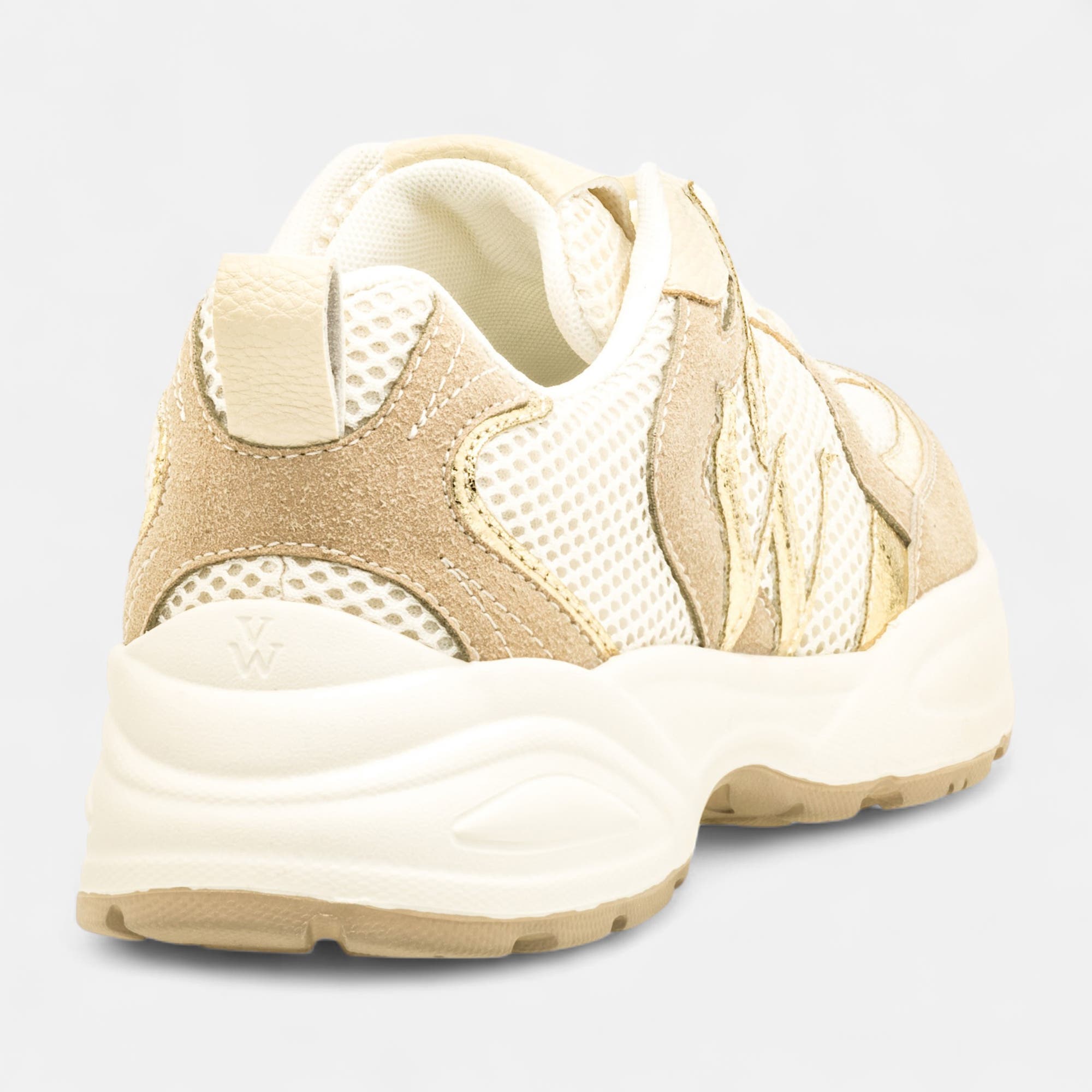Baskets basses Femme beige