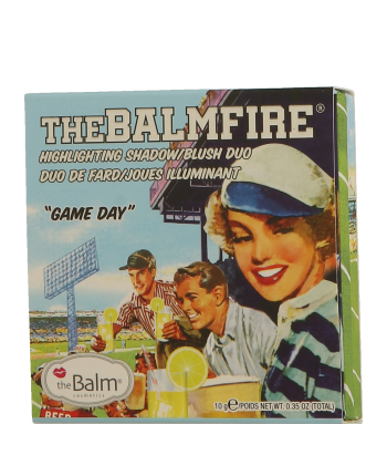 theBalm TheBalmFire Highlighting Shadow/Blush Duo Game Day 10g