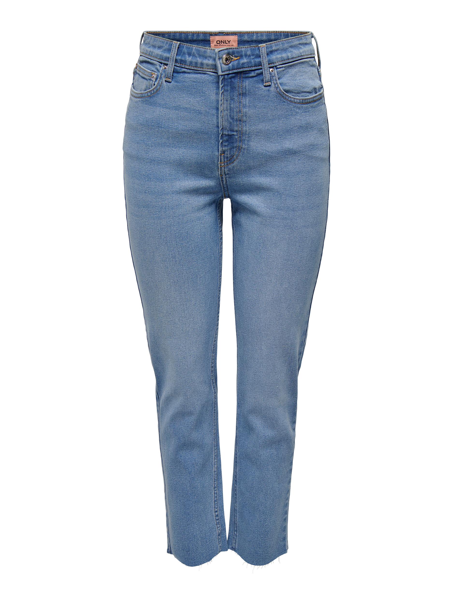 Calça jeans reta