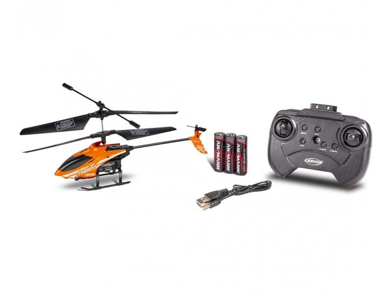 Carson Helikopter Nano Tyrann 230 Gyro IR RTF Koaxial Helikopter für Indoor Flüge