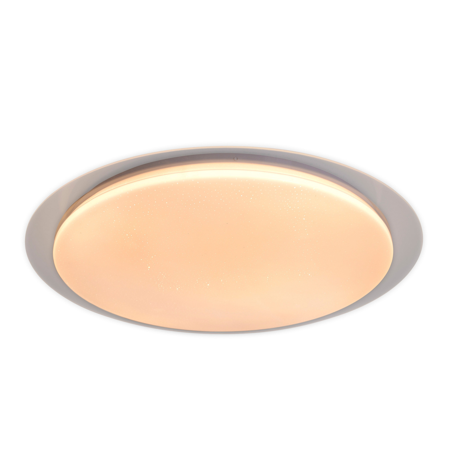 LED-Deckenleuchte LOCARNO - transparent - Ø 46 cm