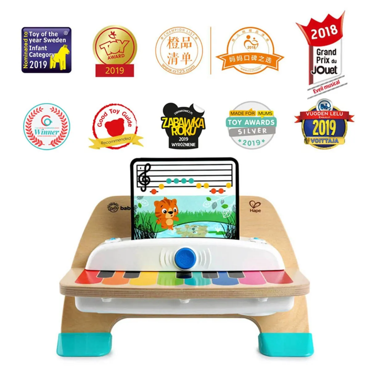 Hape Piano Tactile Magique