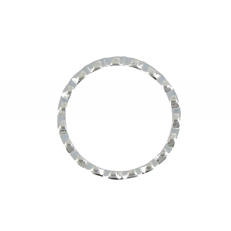 Bague Argent Anneau d'Amandes