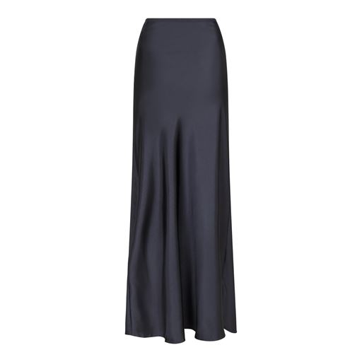 Neo Noir Vicky Heavy Sateen Nederdel, Steel Grey, 34