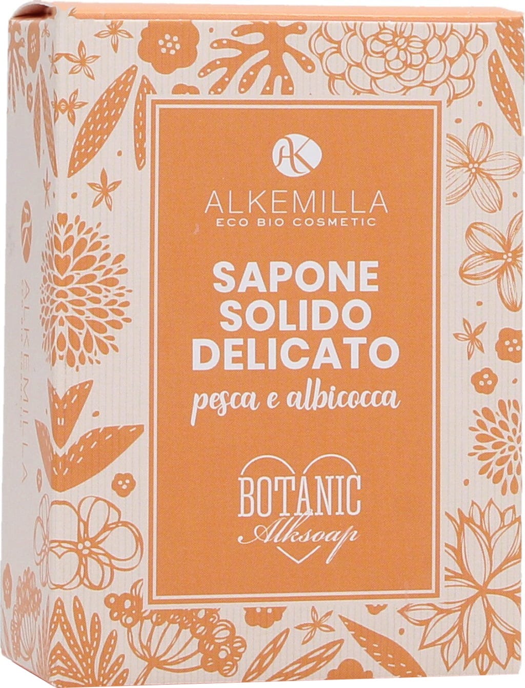 Alkemilla Eco Bio Cosmetic  Pfirsich & Aprikose Seife, 100 g
