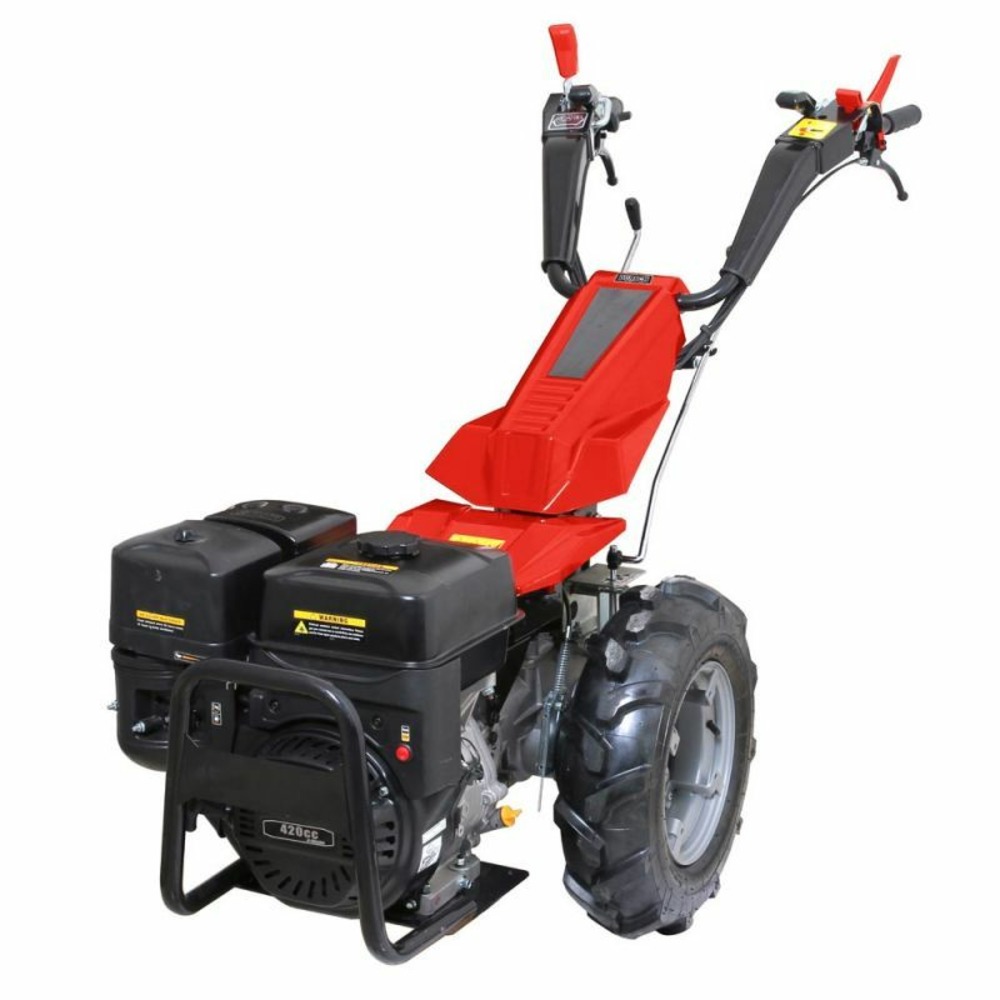 Motoculteur 418cc diesel 9 cv 3 vitesses avant arrière rotovator 45406mf dunsch