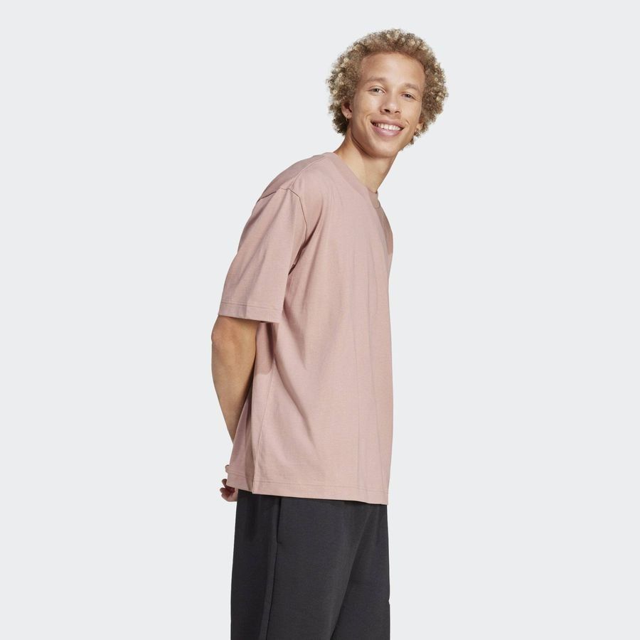 Adidas Essentials Loose Fit 3 Bar Logo Tee