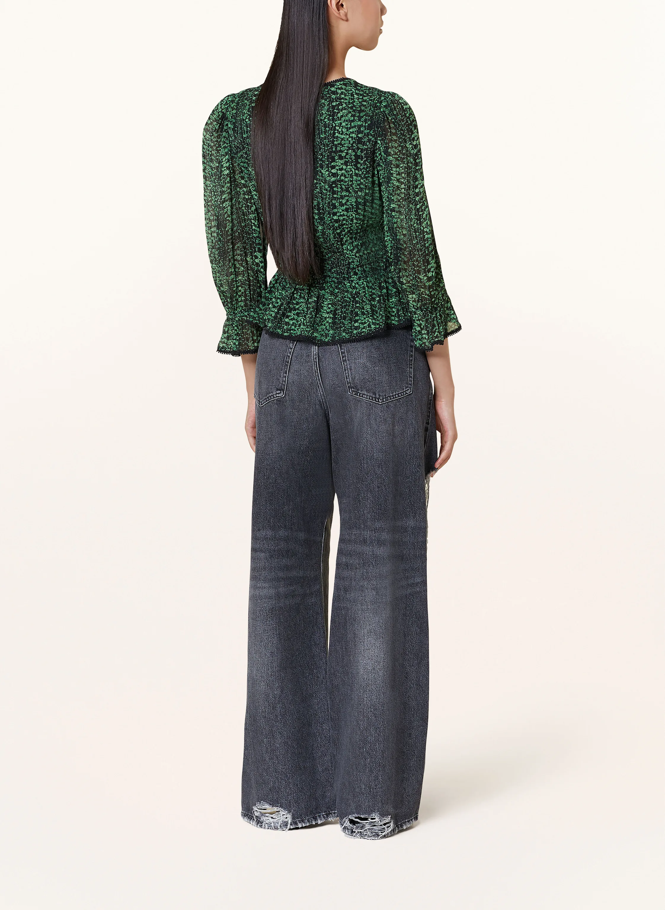 ba&sh Bluse CHILI mit Spitze