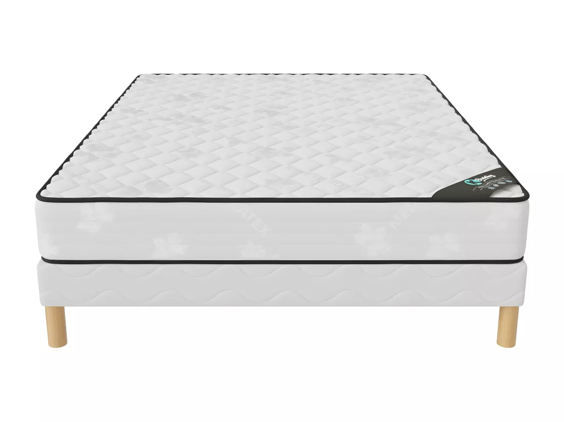 Ensemble matelas Medicaltex + sommier 120x190 hauteur 20cm