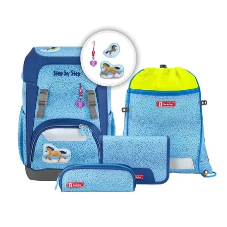 Step by Step GIANT Schulrucksack-Set Wild Horse, 5-teilig