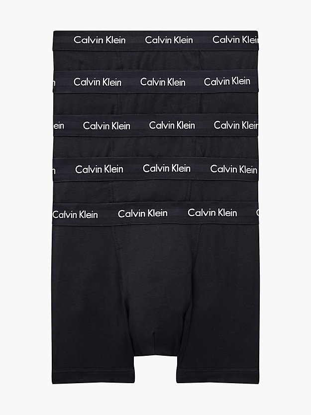 Pacote com 5 Cuecas Boxer - Algodão Elástico