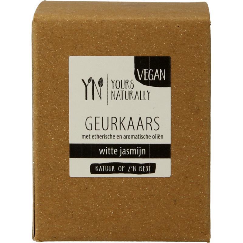 yours naturally Votive geurkaars witte jasmijn 9cl 1 Stuk