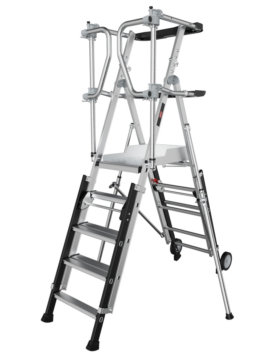 Altrex RolGuard Telescopische Platformladder Compact 5/7 Treden