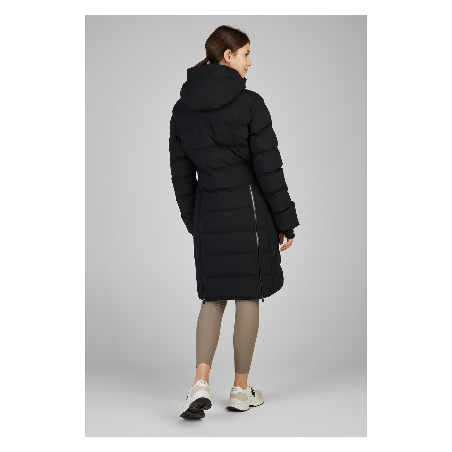 PIKEUR Athleisure Stepp-Reitmantel - black