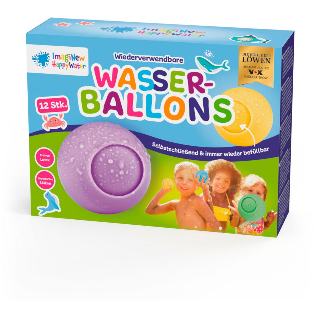 ImagiNew PlayhomeImagiNew Playhome   Happy Water Wasserballons 12 Stück