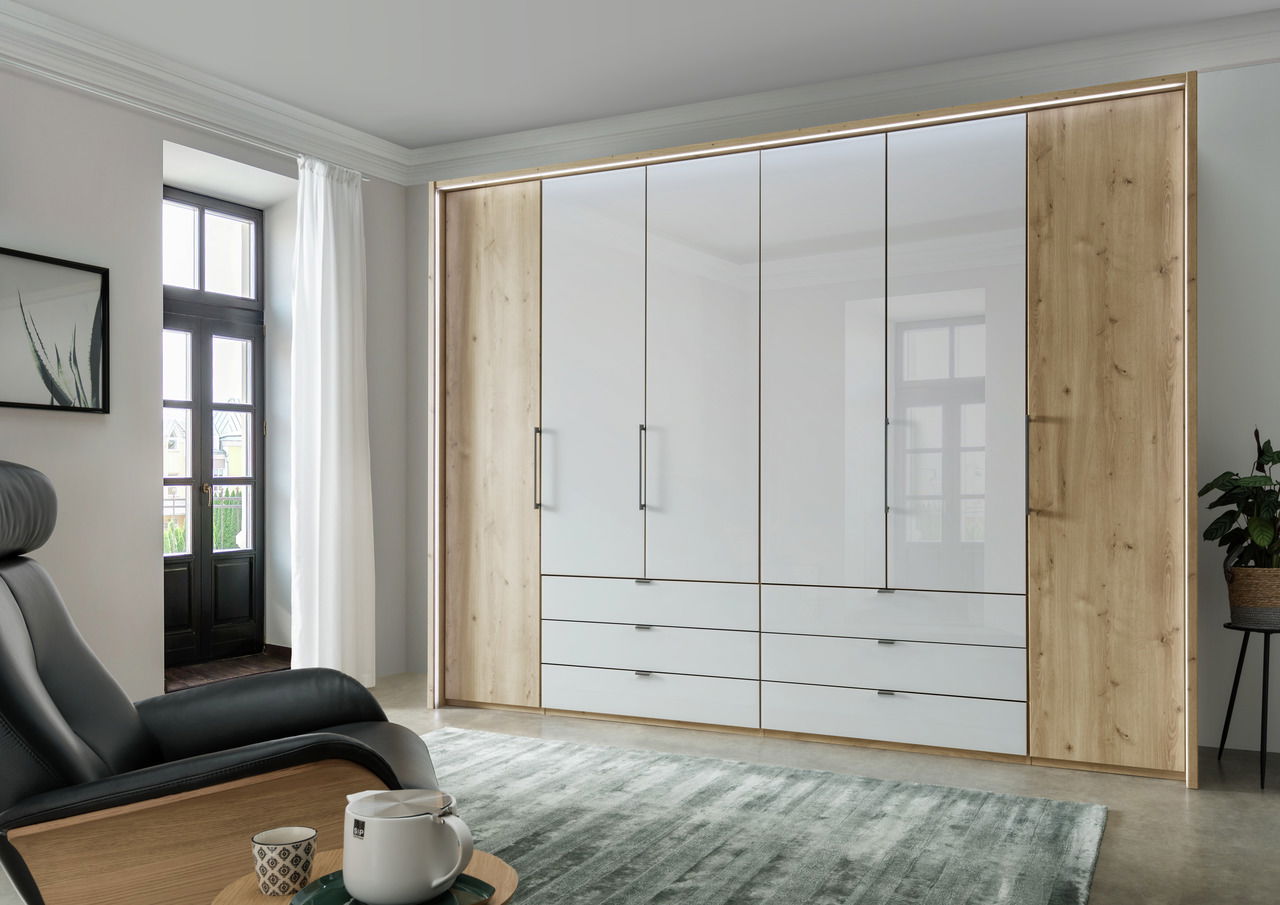 Dieter Knoll Falttürenschrank 6-türig MILANO