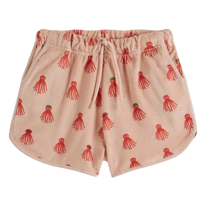 Emile et Ida Short Octopus Eponge | Rouge