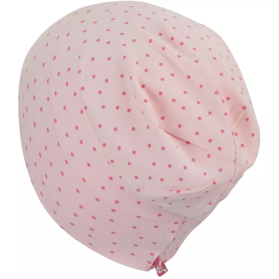 Sterntaler Slouch-Beanie Punkte rosa